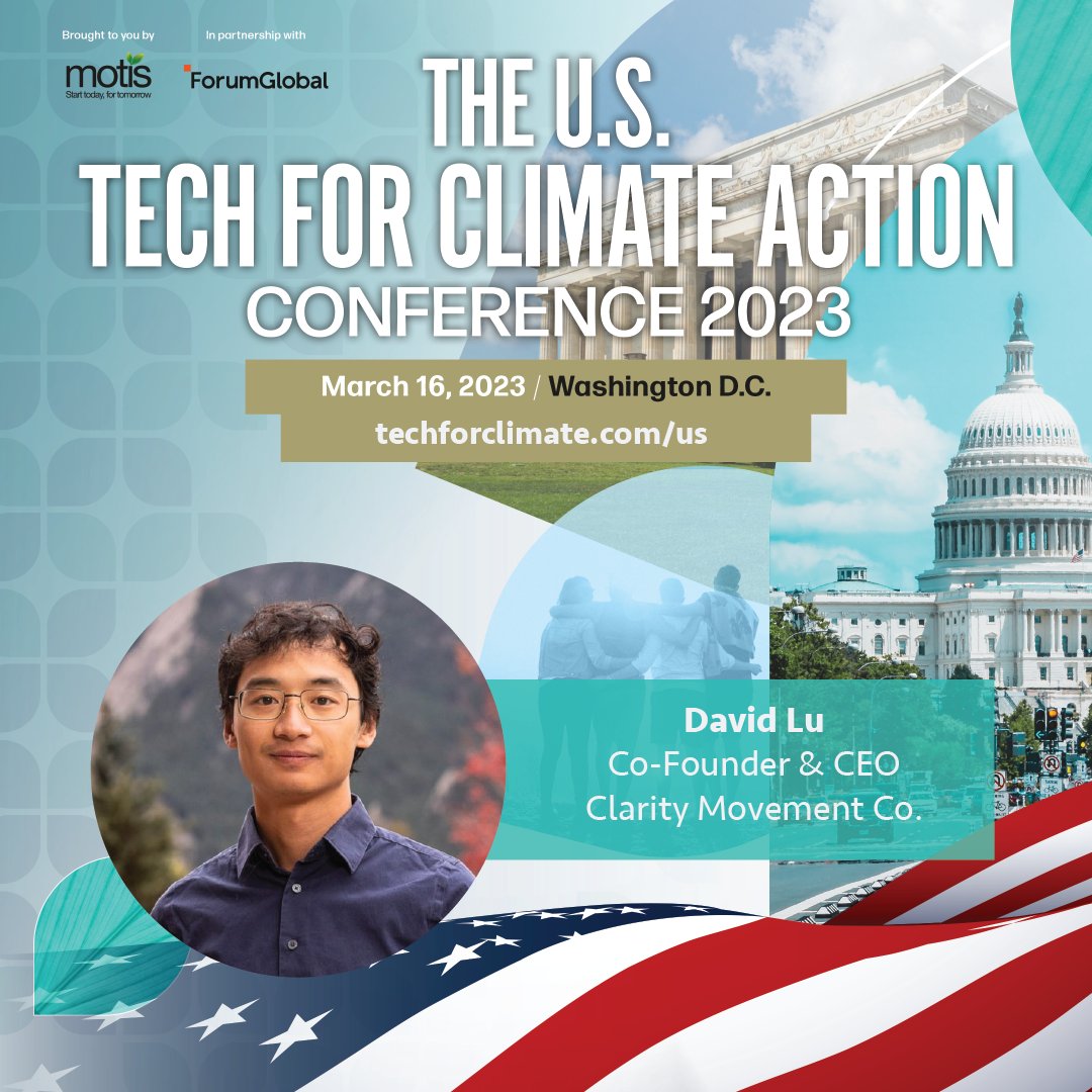 Tomorrow afternoon I’ll be speaking at the US Tech for Climate Action Conference  – in Washington, D.C., on Funding the U.S. Climate Goals via private and public $ alongside a talented group of panelists, with the session moderated by <a href="/swetac/">Dr. Sweta Chakraborty</a> 

techforclimateaction.com/us/