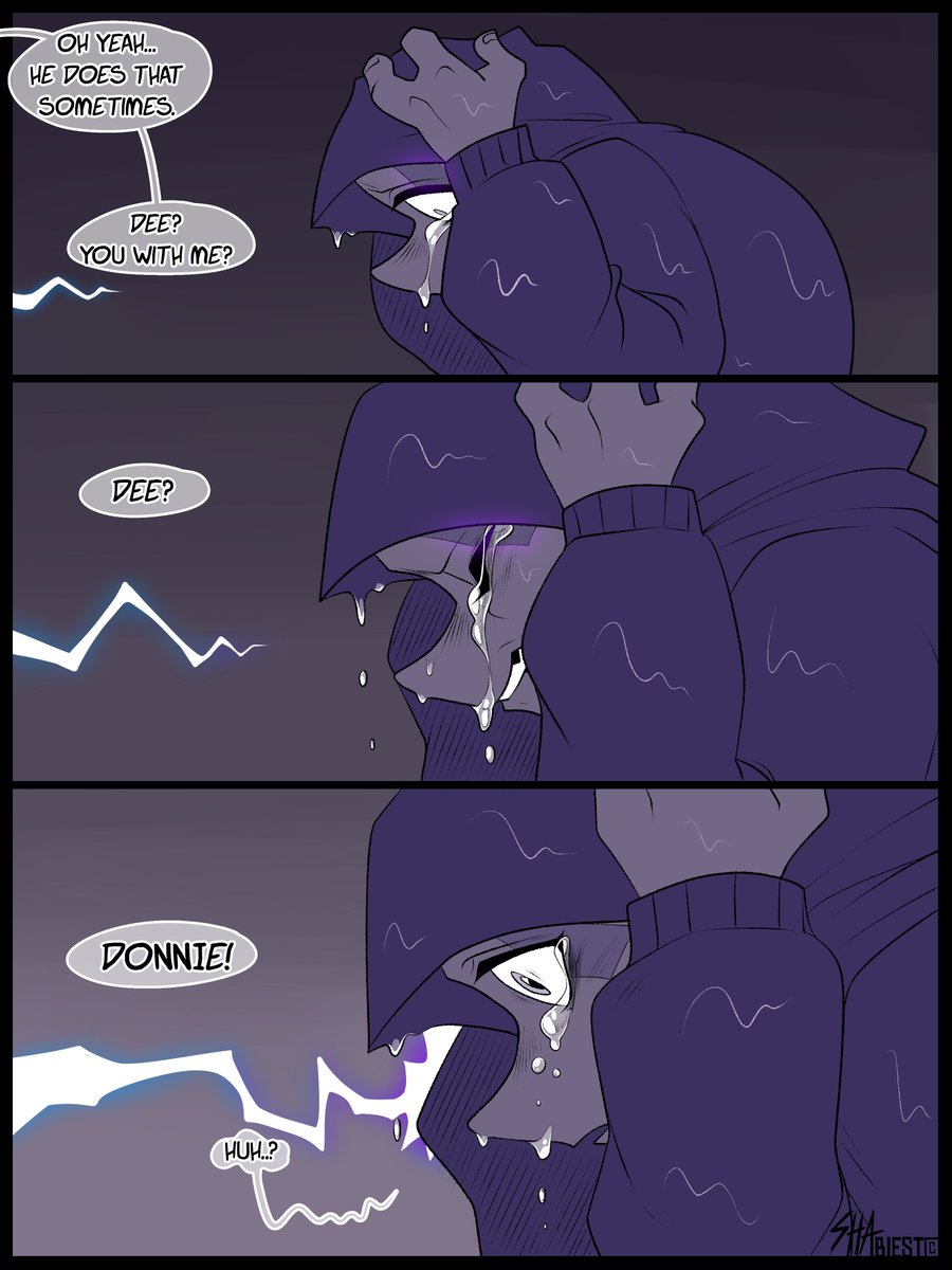 ShaBiest's tweet photo. (1/2)

[Part 4 "Mom, I can explain - Donnie"]

Next part just as promised! Last part of the comic will be posted tomorrow... are you ready though?

#rottmnt #RiseoftheTMNT #MIcecomic https://t.co/t2AQSDtAm8
