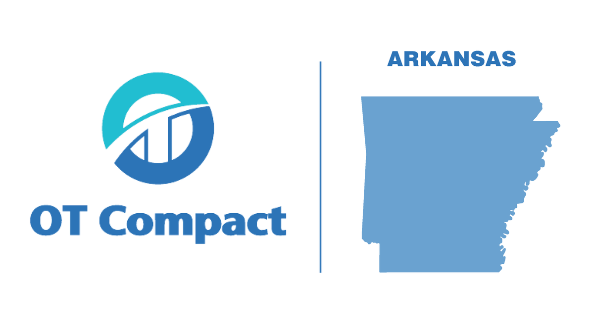 AOTAInc's tweet image. Thanks to efforts led by the Arkansas Occupational Therapy Association (@arota_1986), Arkansas is the 23rd state to enact the #OTCompact.  Read about the other states that have joined and next steps at otcompact.org.