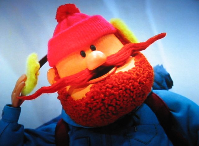 lunchboxvic's tweet photo. @OKWildlifeDept Tbh...this was the first thing I thought of when I looked at your logo. 😂😂😂 #YukonCornelius https://t.co/85yMmNFSMM