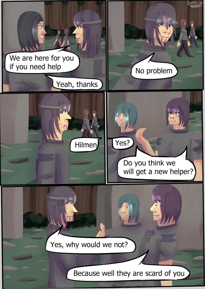 bellis171's tweet photo. Hey everyone here is two new pages of the fighters i hope you all have a good day
see you all in the next post
#webcomic #webcomics #webcomicserie #comic #comics #comiccartoon #comicomic #digitalcomicpage #comicpage #digitalcomic #oc #chapter2 #page130 #ownart #artwork #page129 https://t.co/0KXGn6YMxI