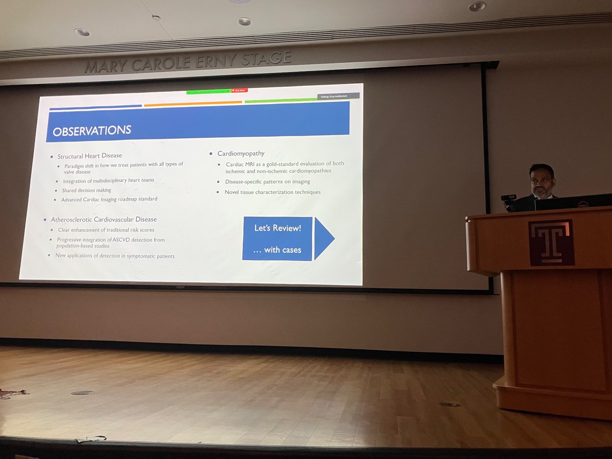 Thank you @pravinp8 for presenting for our Landmark Trials Grand Rounds today! It was fascinating to hear your perspective on trials in cardiology that have been practice-changing, and the ongoing impact of these changes on the current practice of medicine.