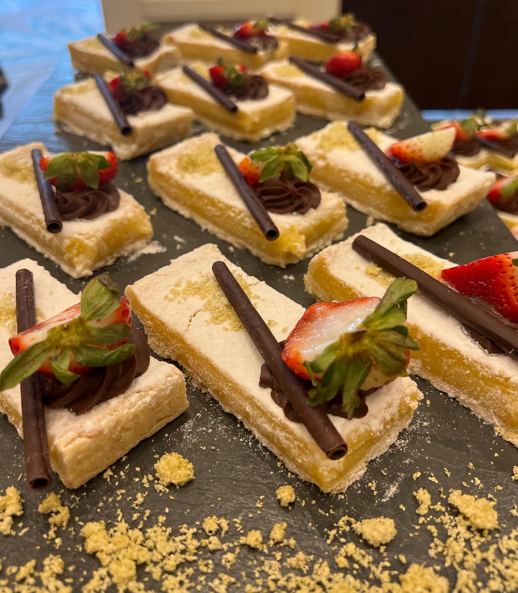 Refreshments are so much better when the conference isn't virtual...