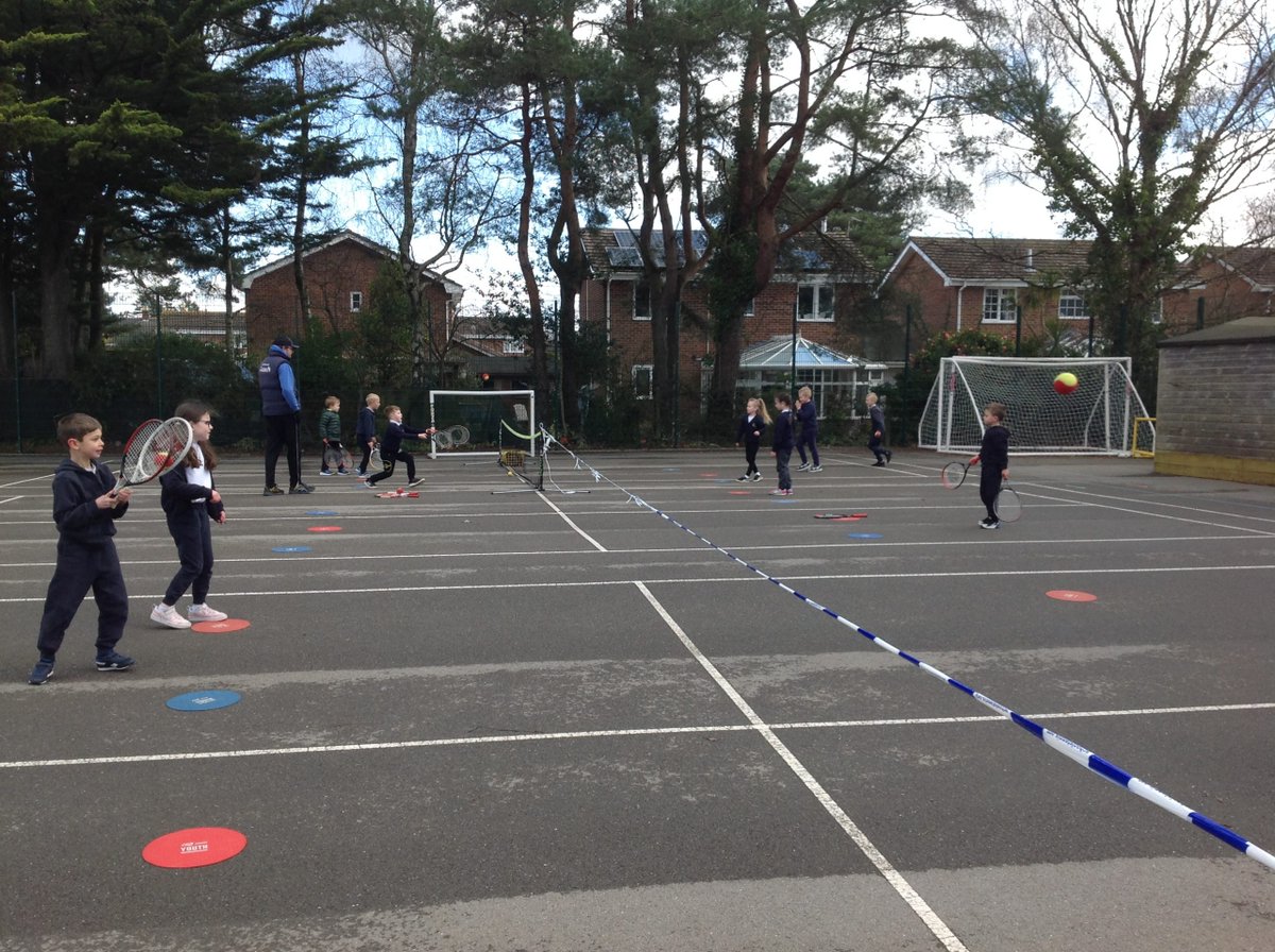 ferndownfirst's tweet photo. Tennis In Year 2 - The children really enjoyed their tennis lesson with Live4Tennis this week. They played some really fun games and got to use 2 racquets at ... - Read More @ - https://t.co/7A9tZ88icd https://t.co/Qpo55wBWZ6