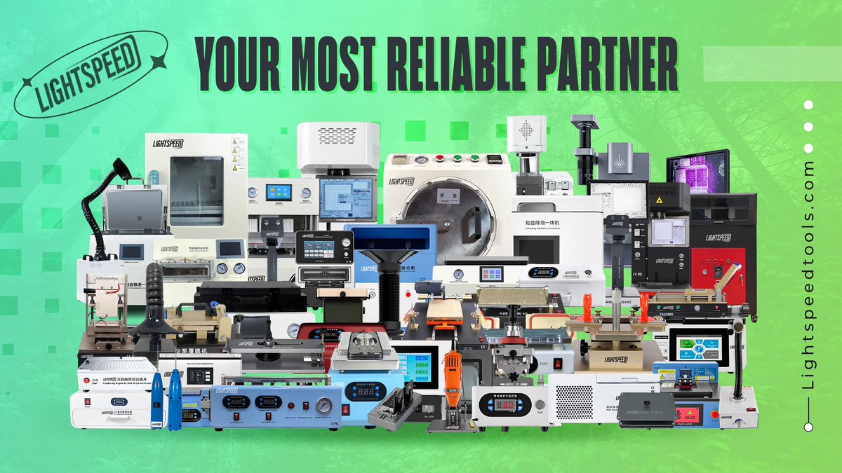lightspeedtools's tweet photo. your most reliable phone repair business partner #lightspeedtools https://t.co/pn05aJXDm3