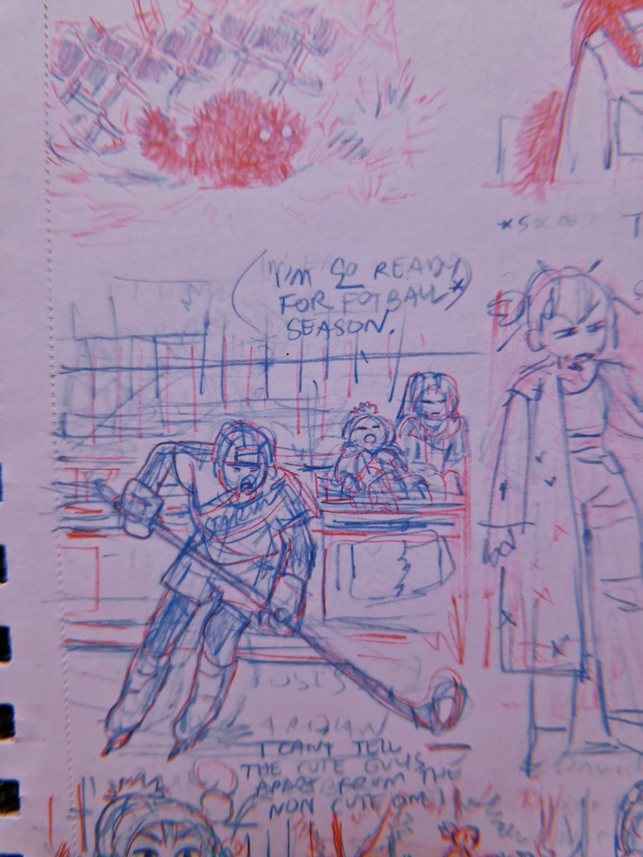 a few Starvale sketches from past month because I just realized I haven't shown art here for a while