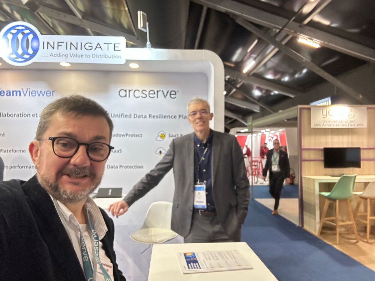 Arcserve's tweet image. #Arcserve vous attend à #itpartners sur le stand K33 pour vous accompagner sur la protection des données.

#SaasBackup #OneXafe #randomware

@IT_Partners