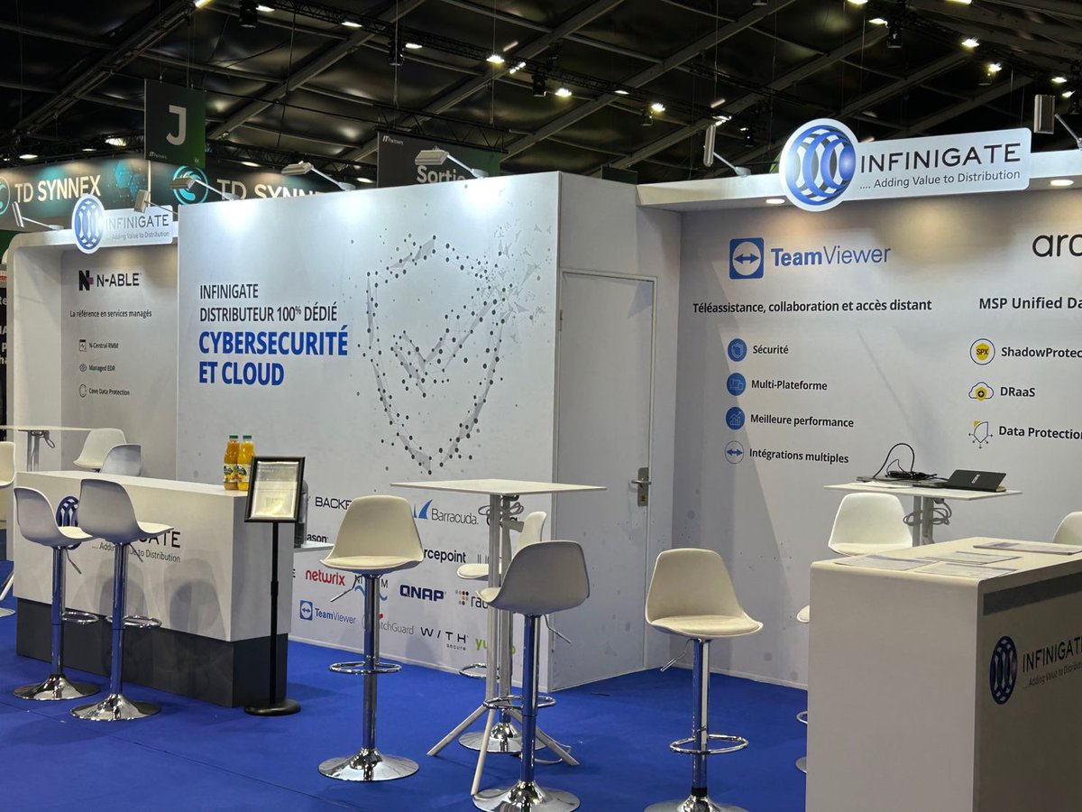 Arcserve's tweet image. #Arcserve vous attend à #itpartners sur le stand K33 pour vous accompagner sur la protection des données.

#SaasBackup #OneXafe #randomware

@IT_Partners