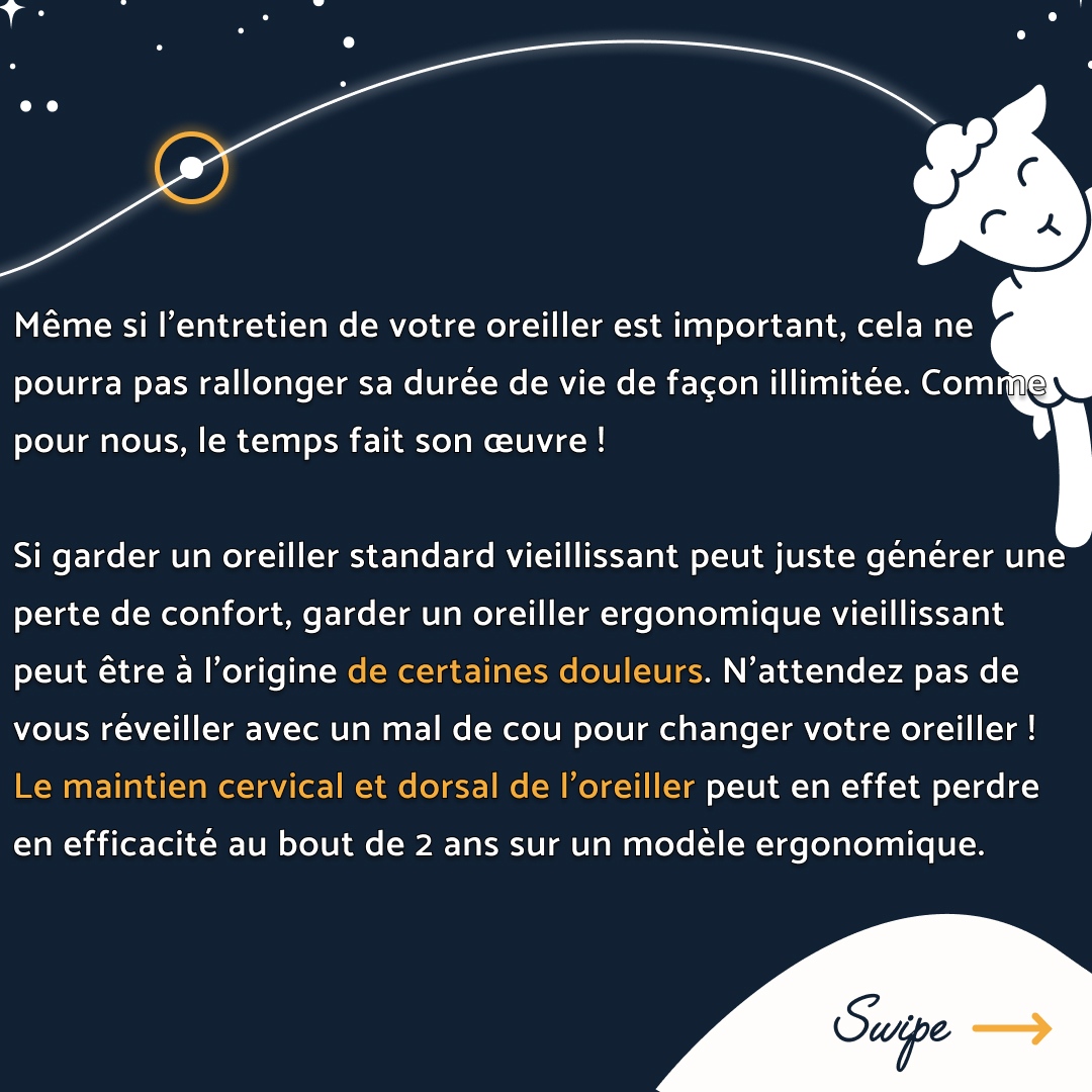 Quand dois-je changer mon oreiller 🤔 ? 

La réponse dans cette minute sommeil et une petite astuce signée Wopilo pour ne pas systématiquement acheter un nouvel oreiller 😉. 

#minutesommeil #conseil #oreiller #dureedevie #confort #douillet #cocon