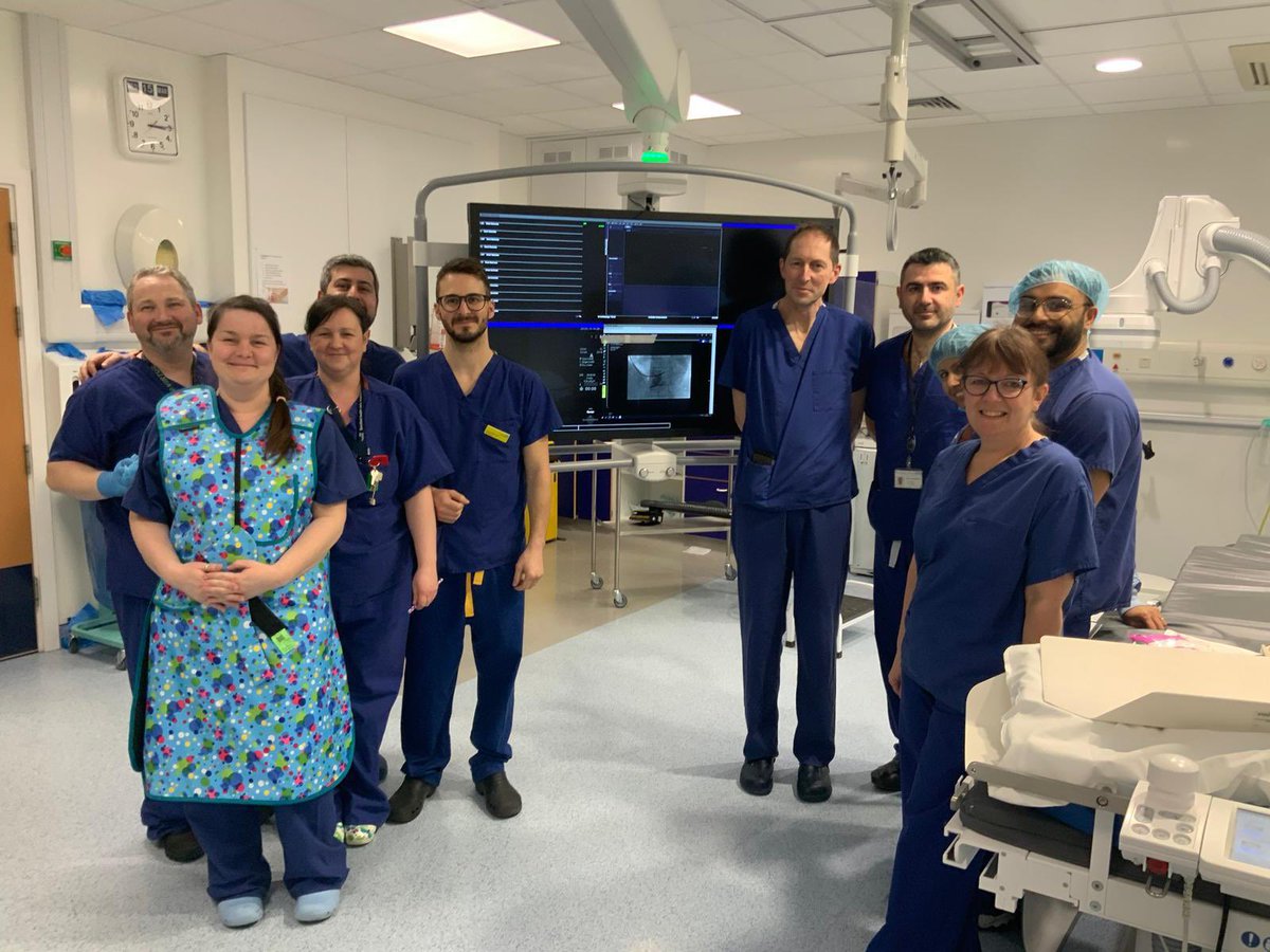 DudleyDiabEndo's tweet photo. Our invasive/devices team of the Cardiology dept led by Drs Barr and Leventogiannis have successfully performed the very first LBBB stylet-driven pacing cases in the UK
Well done Craig, George and the pacing team!

@DgftMedicine @themeddirector @DudleyGroupCEO @DudleyGroupNHS https://t.co/1g2Ac2fnIB