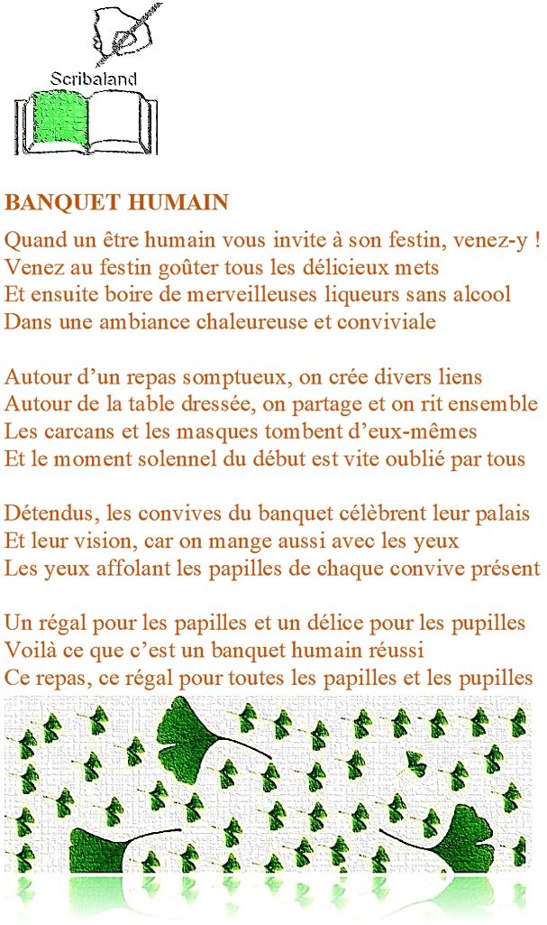 scribaland's tweet photo. #Scribaland BANQUET HUMAIN
Une table dressée pour un festin humain!#banquet #lire #festin #publicist #publicists #publish #publisher #publishers #publishing #BD #electronicbook #electronicbooks #encyclopaedia #encyclopedia #exlibris #ereader #ereaders #ereading #facebook #faculty https://t.co/0VJNbXeJbc