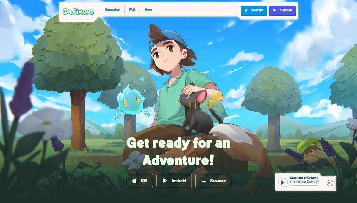 Feature Update - March, 2023 📰

Our main focus for this month's feature update is our new website!

Check it out here: defimons.com