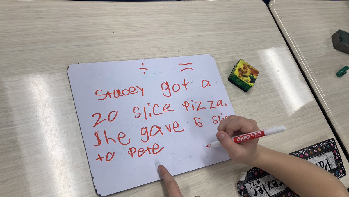 Ashley Waller (@mrswaller3rd) on Twitter photo This morning students practiced creating division word problems. When finished, they traded with a friend and explained their thinking to solve the problems. “Can we do this again?? I love it!” -Things every teachers ❤️ s to hear! <a href="/OldHundredES/">Old Hundred Elementary School</a> This morning students practiced creating division word problems. When finished, they traded with a friend and explained their thinking to solve the problems. “Can we do this again?? I love it!” -Things every teachers ❤️ s to hear! <a href="/OldHundredES/">Old Hundred Elementary School</a>