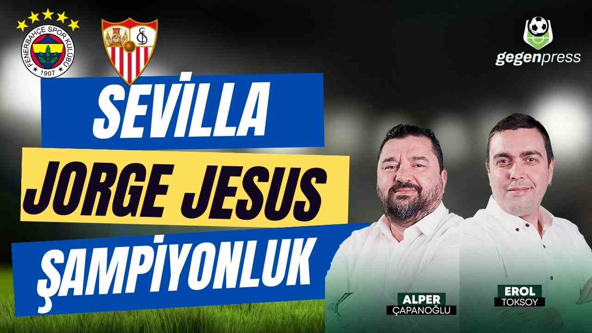 fenersouza's tweet photo. Sevgili dostum @crystalship1907 ile Sevilla maçını, Jorge Jesus belirsizliğini ve sezonun kalanındaki şampiyonluk şansımızı konuşuyoruz. 

Haydi gelin link aşağıda

%100 Futbol %100 Gegenpress

https://t.co/Lfzo6wz5I1 https://t.co/34Fc89hdfx