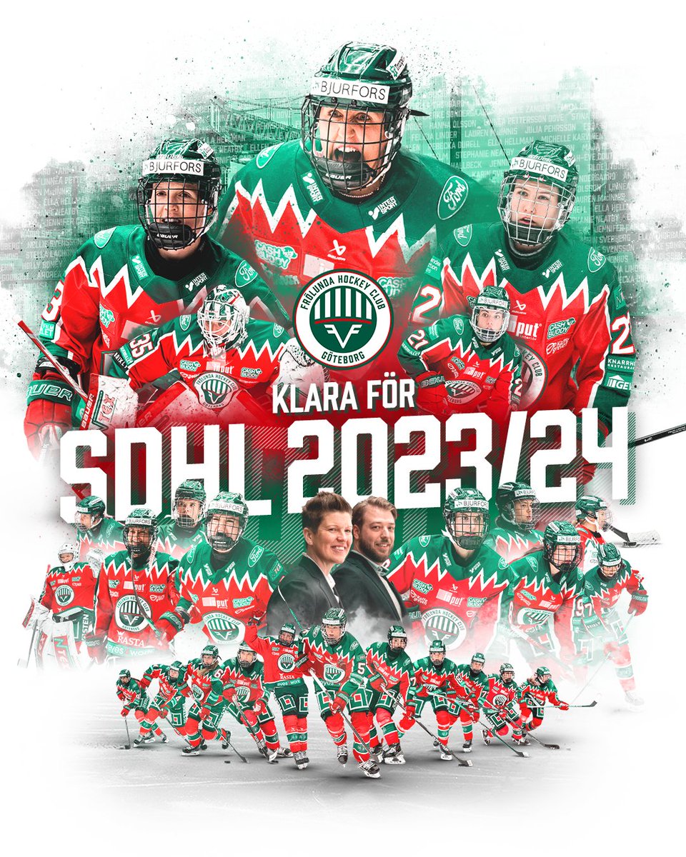 frolunda_hc's tweet image. FRÖLUNDA HC SPELAR I SDHL 2023/2024!