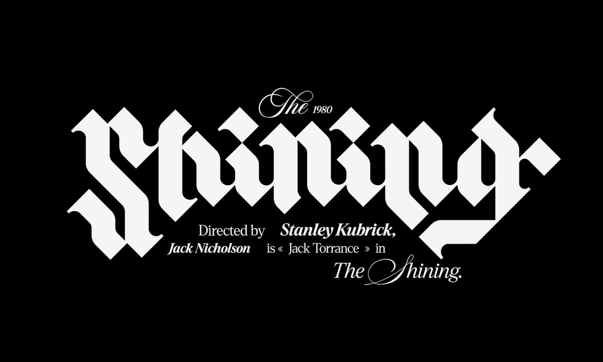Travisuals's tweet photo. I'm 20 and I love creating Typographic title cards concepts! Trying my best to make a living out of it ✨ 

Sharing is really appreciated 🫶🏼 https://t.co/pGoYaG562g