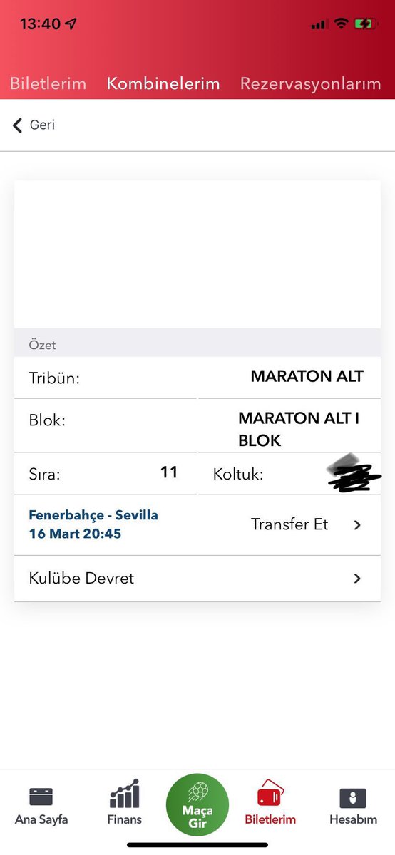 0xjababy's tweet photo. Fenerbahçe - Sevilla maçı 1 adet Maraton alt I blokta bilet bulunur ilgilenenler dm atabilir.
#fenerinmacivar #fenerbahcebilet #Sevilla #biletdevir #biletarıyorum #kombinedevret #kombinedevir #fener #Fenerbahce #Passo #bilet #maraton https://t.co/1B7dGNtE0C