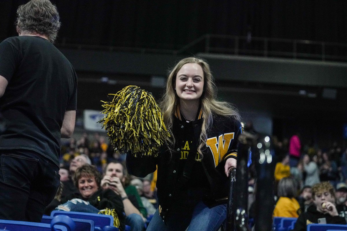 BlackandGoldDa1's tweet photo. Woodford fans packed the stands today at Rupp Arena. With school canceled Friday, I expect a big crowd. https://t.co/kx545uSpvX