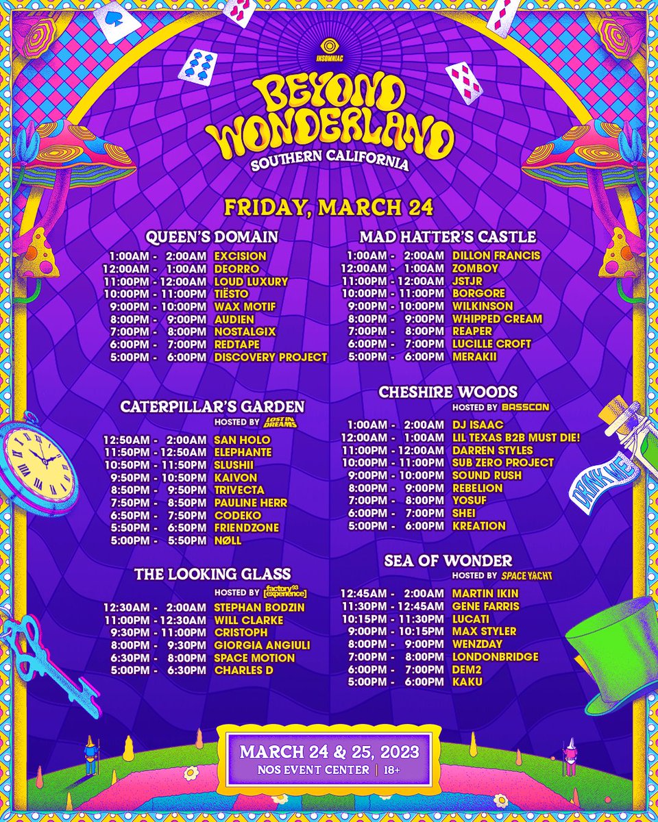 Beyond Wonderland 2023 Lineup Tickets Photos Rumors Schedule