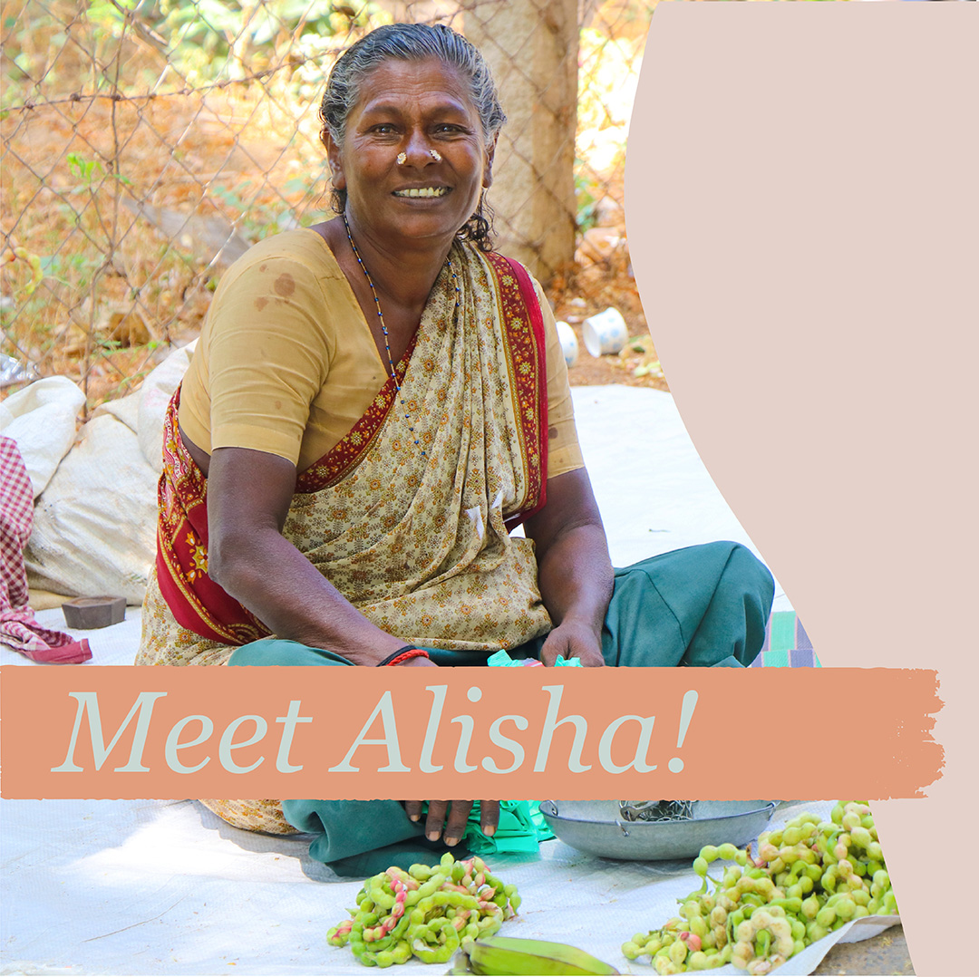 SisterIndia's tweet photo. Meet Alisha! Through Sister India's Self-Help Unit, Alisha learned to make crafts and preserves. She now sells them and makes extra income to support her family! https://t.co/7myJ2QihP6
