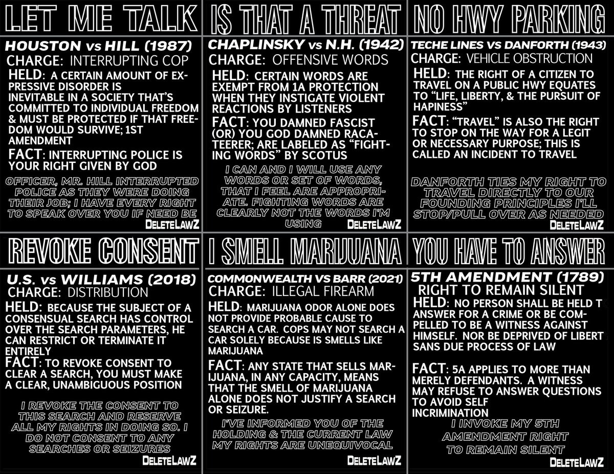 jose_delete's tweet photo. Get your free tri-fold here. Print one out today so you can get laughed at by police that pull you over.

*USE AT YOUR OWN RISK* I am not responsible for giggling, broken windows, and extra tickets for violations found while using it.
@DeletelawZ @DeleteLawzClips #otvo #bluelives https://t.co/TtFHw32WzE