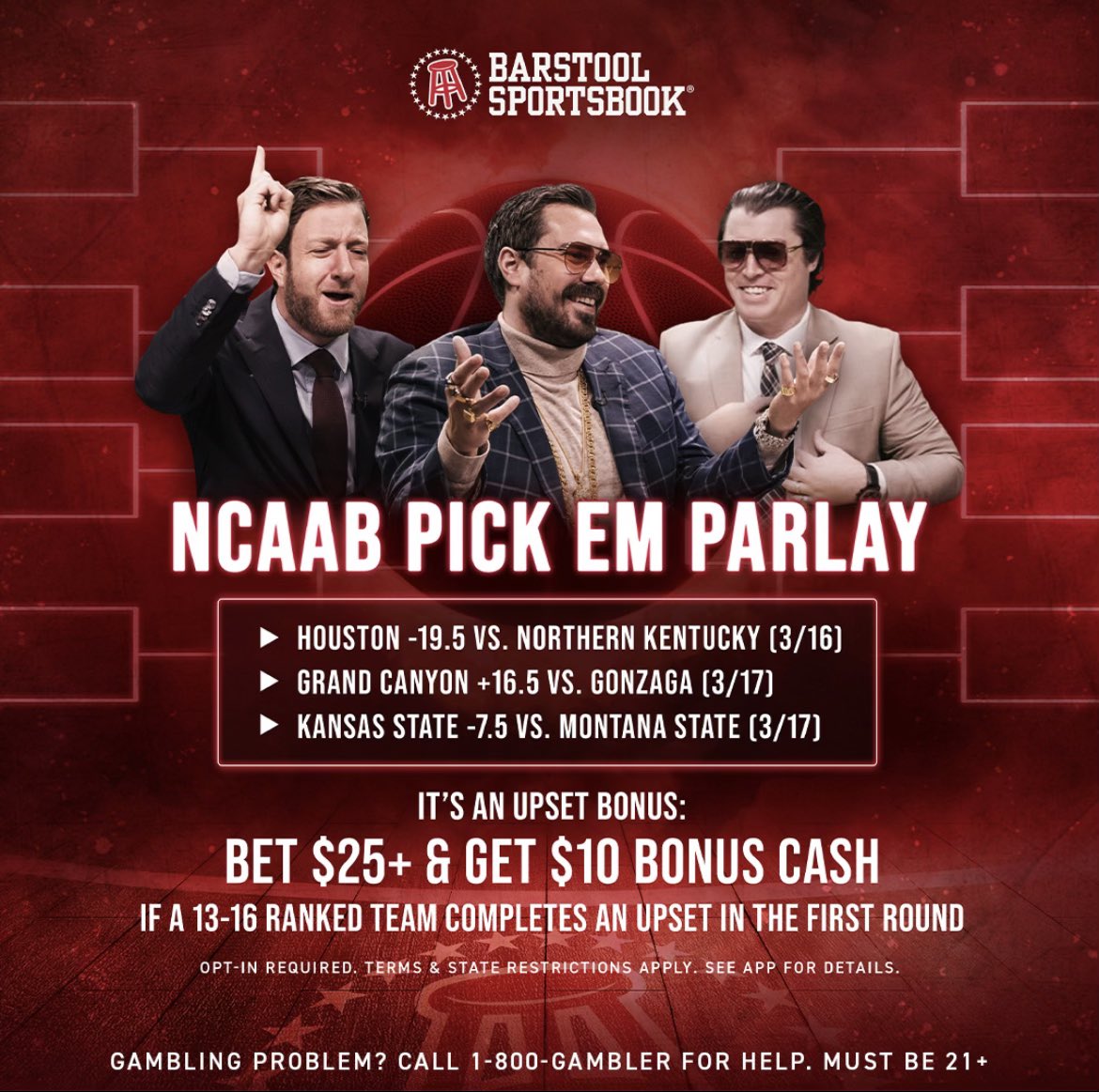 Barstool Detroit on Twitter "🚨PICK EM PARLAY UPSET BONUS🚨 • OPT IN