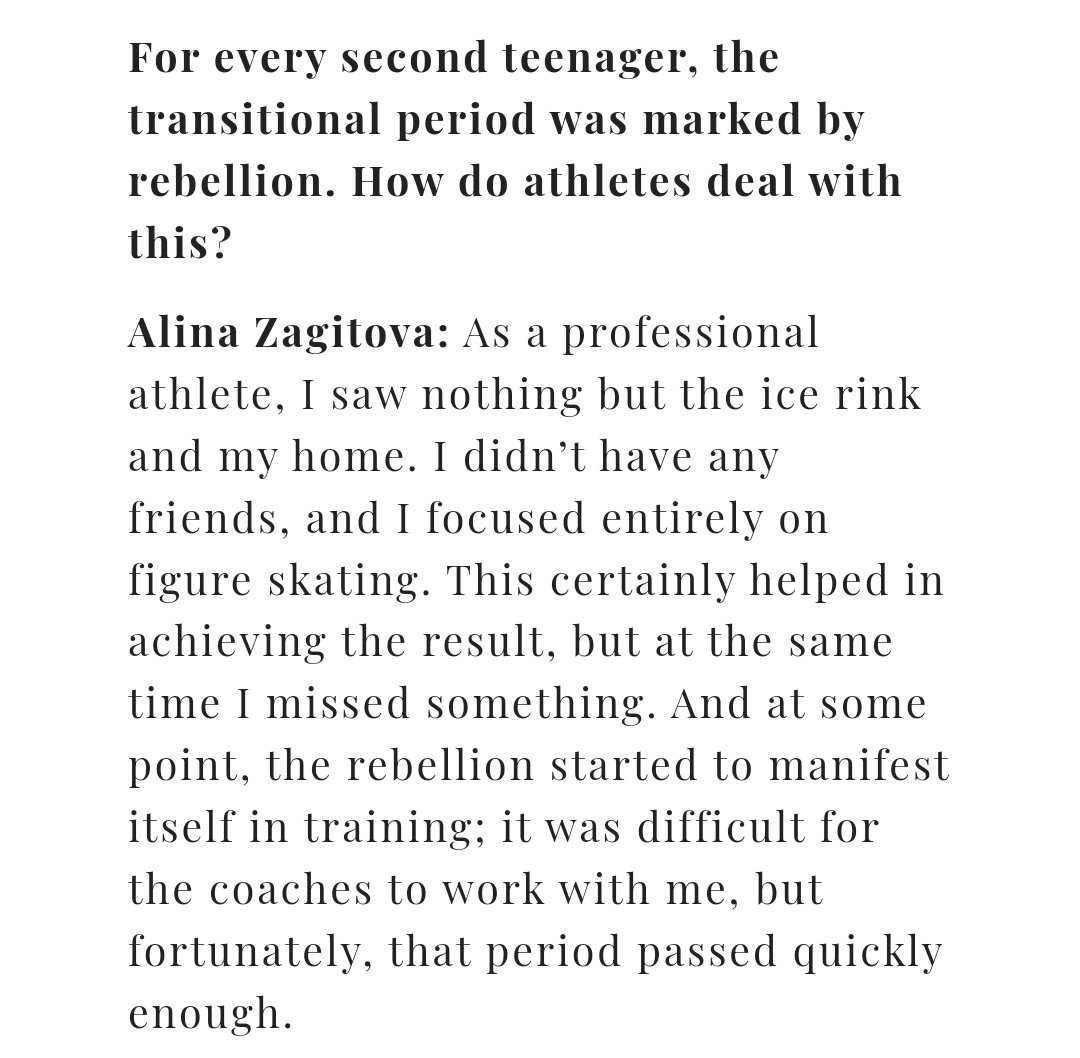 fs_gossips's tweet photo. Alina Zagitova:
#fugureskating #figureskate
Full interview 👇 https://t.co/kylryyXtV1