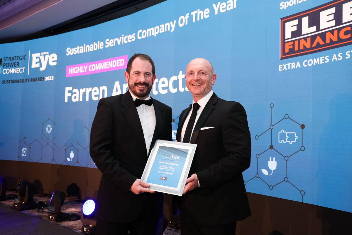 FarrenArch's tweet photo. Business Eye Sustainability Awards 2023
https://t.co/tP91Nsja6u
#BESA23 #sustainability #architect #irisharchitect #sustainabledesign https://t.co/fCZvJF1F65