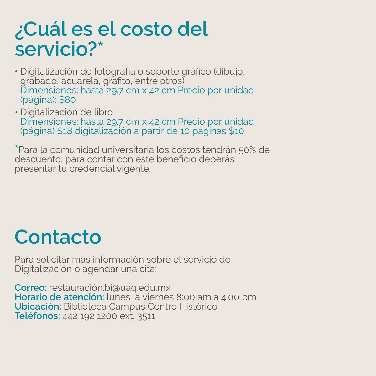 #Servicios | 🖨 ¿Quieres digitalizar tus fotos, libros u obra gráfica en general? La #DGBSDIuaq te presenta el #ServicioDeDigitalización, el cual te permitirá transformar tus documentos físicos en imágenes digitales. 

#DGBSDIuaq #UAQ #BibliotecasUAQ #libraries #Querétaro #libros