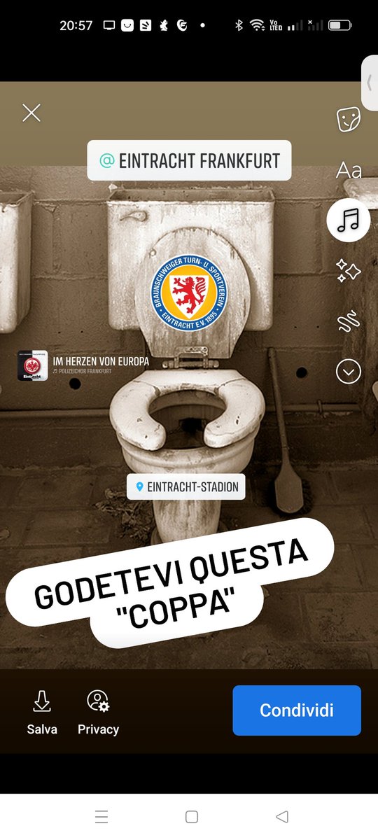 #NapoliEintracht