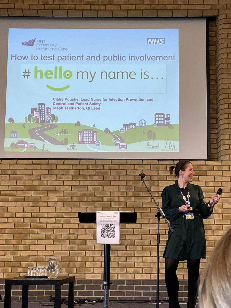 AnnaFitzGibbon3's tweet photo. Another fantastic quality improvement day in First Community Health and Care. Hearing from a variety of AHPs talking virtual wards, shared decision making, tongue tie and paed wt management to name a few! @1stchatter #firstratepeople https://t.co/8OMrgeakbh