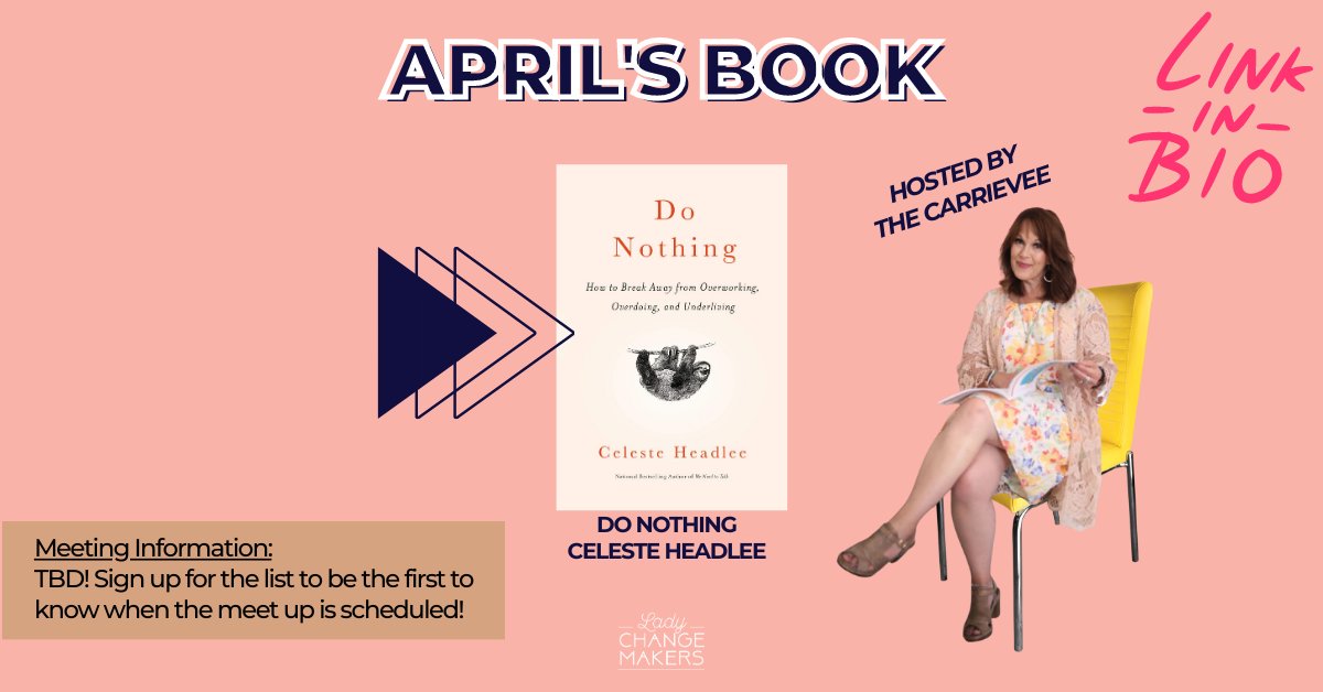 ladychangemaker's tweet photo. Join our virtual book club on March 28th at 7p ET! We'll be discussing "The XX Brain" by Lisa Masconi.  This thought-provoking book explores the unique power of the female brain. Sign up now: https://t.co/DnYKgkwqP2 #bookclub https://t.co/DYUBulR1CF
