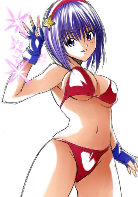 アテナも誕生日だったのか…
#麻宮アテナ 
#KOFXV 
#KOF 