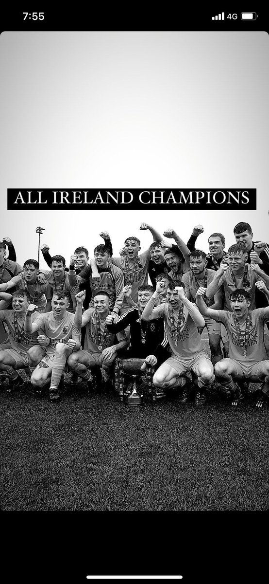 WexfordCBSAF's tweet photo. 2022/23 @faischools National Dr Tony O'Neill champions

S Norval ⚽️⚽️
R Gilbert ⚽️

What a game. Commiserations to @HRCMountbellew, an epic game that could've gone either way, a great advertisement for schools football. 
Beyond proud of our lads 
Outstanding
#Bokerboys #Champs https://t.co/3NEITEWINe
