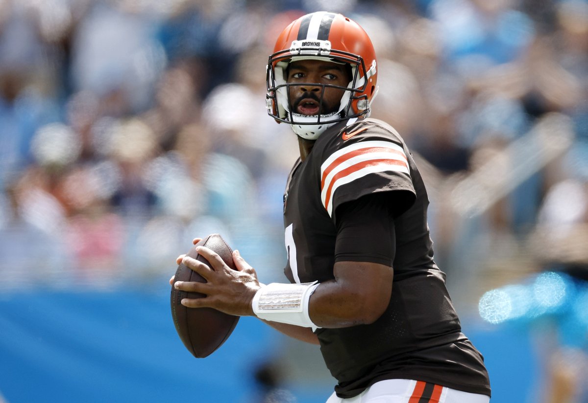 NFLonCBS's tweet photo. Jacoby Brissett is expected to sign with the Washington Commanders, per @diannaESPN https://t.co/8DMvoNjA5o