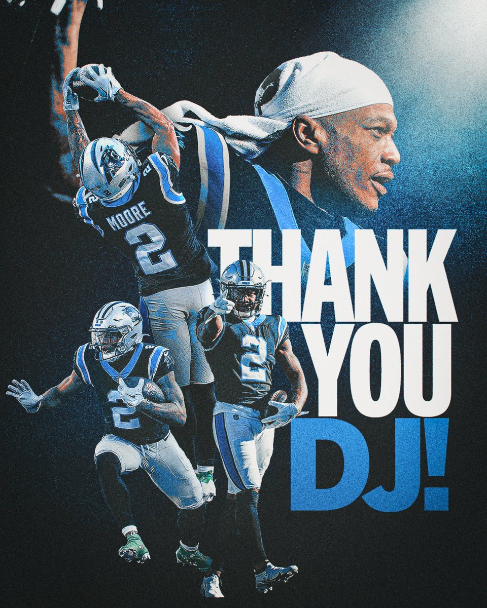 Panthers's tweet image. Thank you, DJ 💫