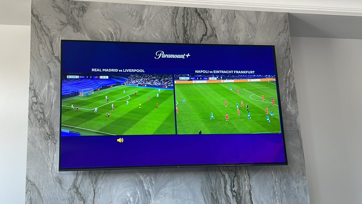 MarioRuiStan's tweet photo. @paramountplus if I wanted to watch the Madrid game I would’ve selected it https://t.co/VPpB3kdhtr
