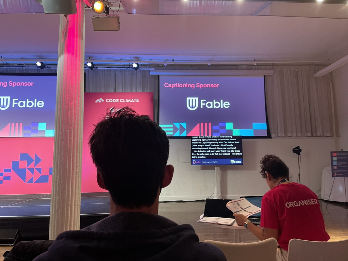 We're proud to support this year's <a href="/TheLeadDev/">LeadDev</a> New York conference as Gold and Captioning Sponsor! #LeadDevNewYork has offered innovative session on wellness, strategy, and best practices for engineering teams to thrive.

#LeadDevNewYork #captions #a11y #wellness #engineering