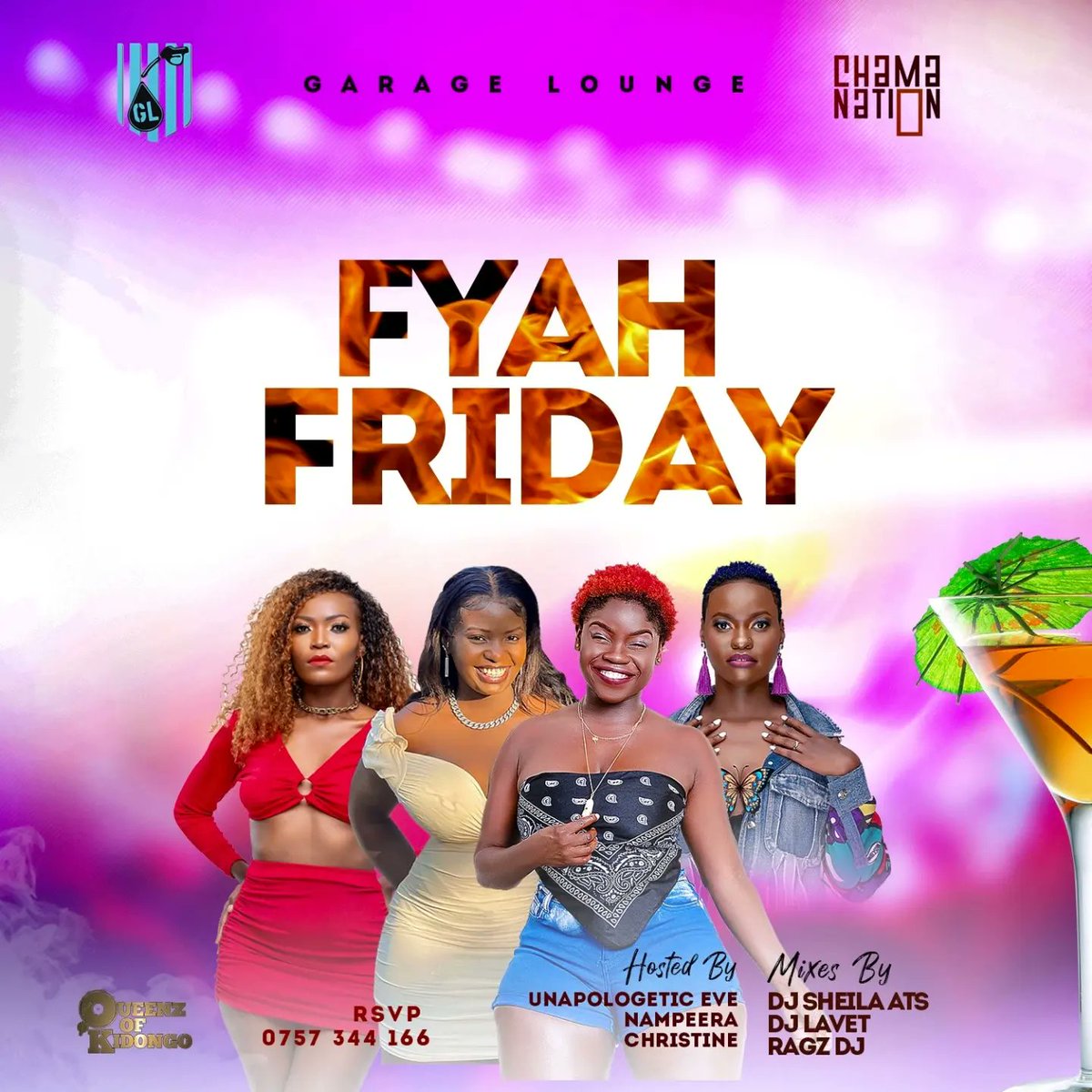 DjSheilla_Ats's tweet photo. #Fyah_Fridays @GarageLoungeUg
It's with great pleasure that i invite you to join me this Friday 17th for a fun-filled birthday celebration πΎπ₯ ft. yours truly on the decks with Nonstop Entertainment π₯³ππ½πΆ all Night. Come one. Come All.
#tambuzapost #supportadj https://t.co/qaaHRG2OtV