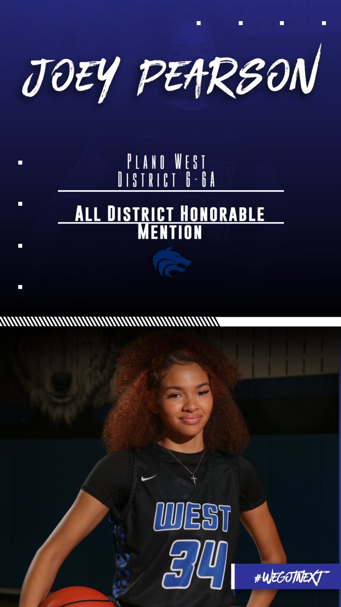 pwladywolves's tweet photo. 🚨Joey Pearson is on your District 6-6A All District Honorable Mention🚨

Boxout Corner Specialist! Congrats!
#WeGotNext https://t.co/4vBofLYT9x