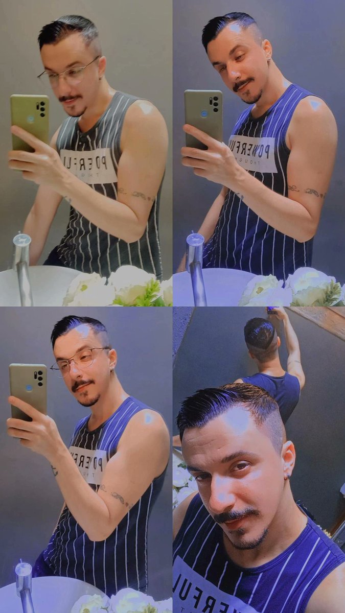 rikesika's tweet photo. 💇🏻‍♂️💙🤓 https://t.co/yGVmOaiZPc