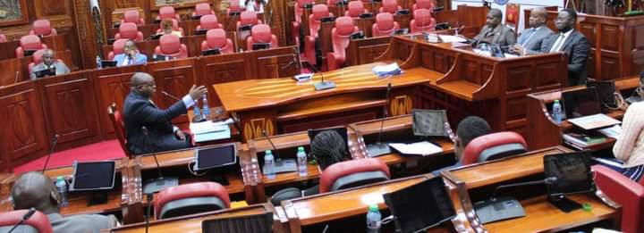 SenMariamOmar's tweet photo. Today, the Senate Lands Committee & @NAssemblyKE Dept. Committee on Environment recommend approval of 3 nominees as members of National Climate Change Council. #ClimateChangeCouncil #ParliamentaryApprovalAct #Environment #climatechange #Kenya @Senate_KE https://t.co/q0NUiOciz8