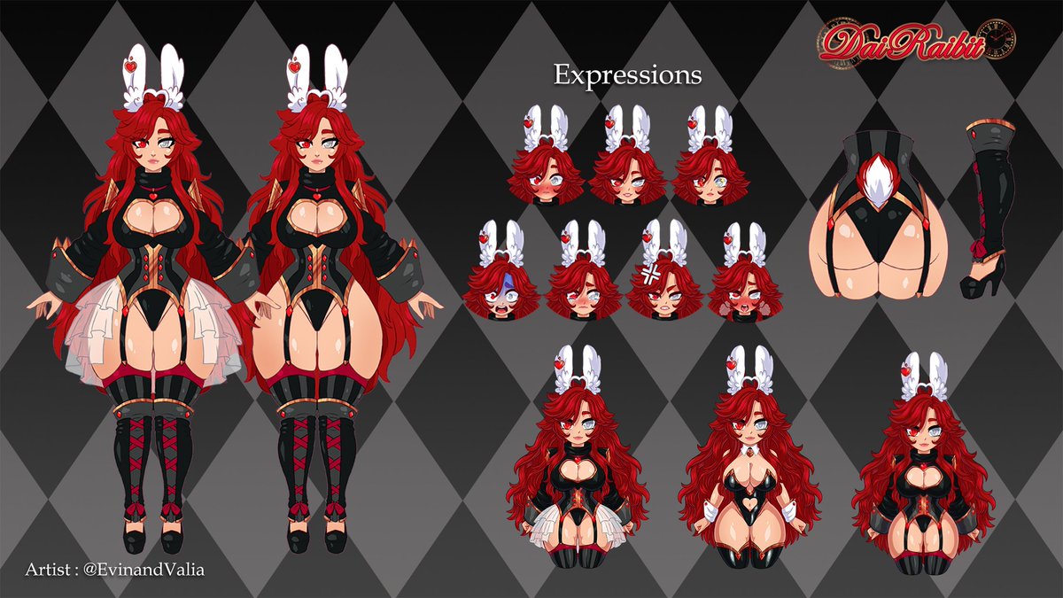 Daibanbit's tweet photo. Welcome to the Raibit Hole where anything can happen, I'm your bunny Tinkerer DaiRaibit, and I work at the clock tower in Wonderland!
Reposting this character design made by @/EvinandValia.
Art tags : π¨ #raibithole π #ClocktheBun https://t.co/1jeUJD4QpW