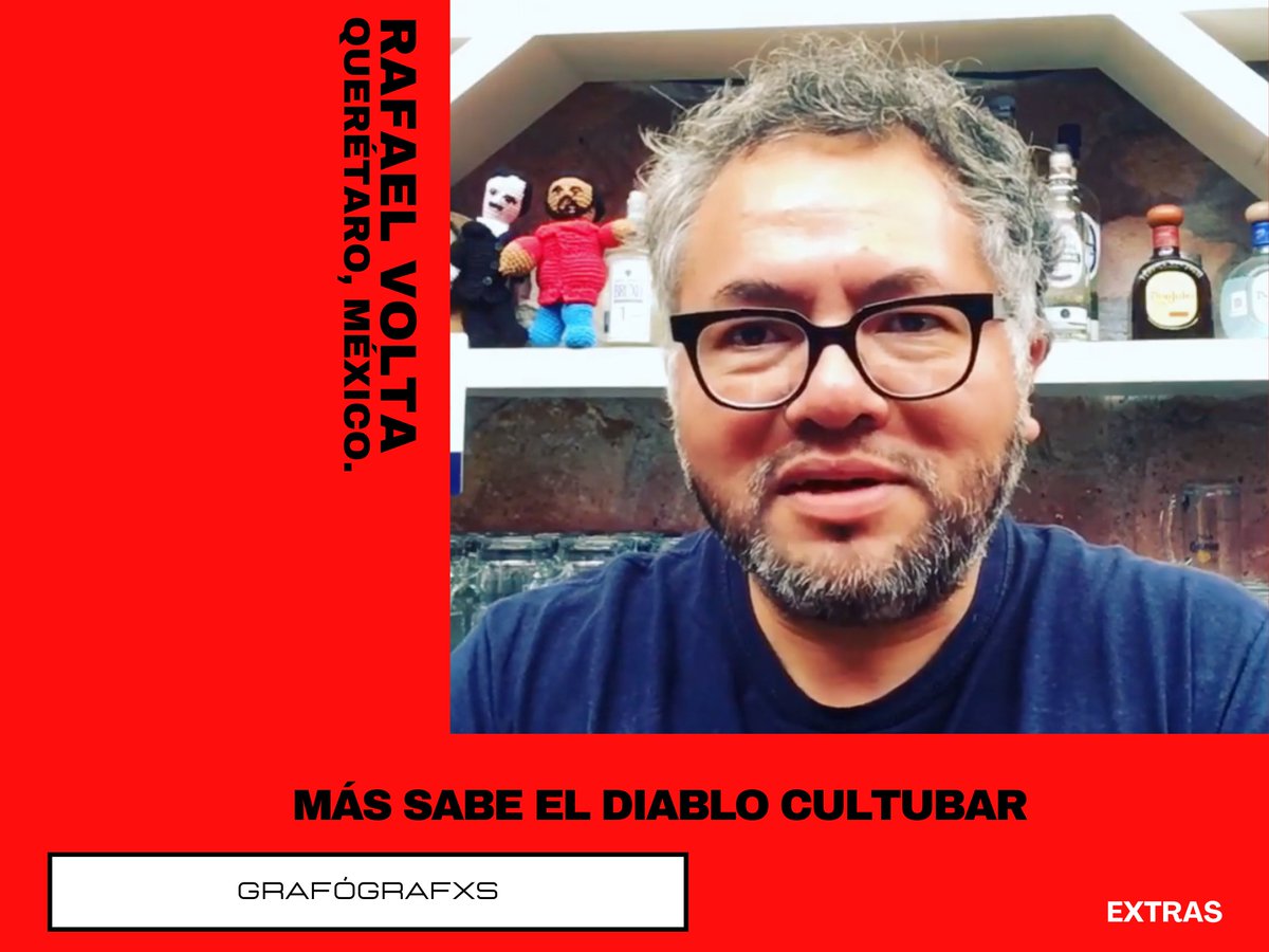 grafografxsuaem's tweet photo. Lean "Más Sabe el Diablo Cultubar" de Rafael Volta en #Grafógrafxs: https://t.co/Rv5KbQLxZf #TodxsConGrafógrafxs #SomosUAEMéx https://t.co/FJCa15Tvb6