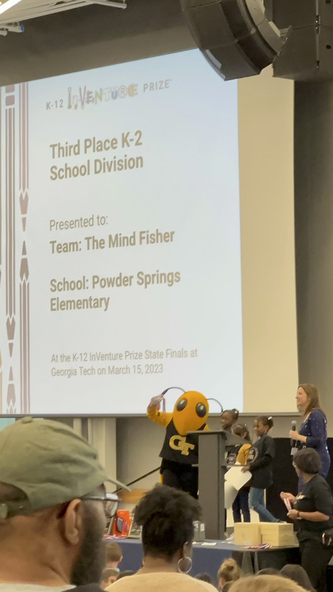 psecounselors's tweet photo. We are so proud of our @PowderSpringsES in venture teams! State finalist!!! Our 2nd grade team won 3rd place for their division #pseistheplacetobe @GeorgiaTech #inventure https://t.co/QgYuxqKHOC