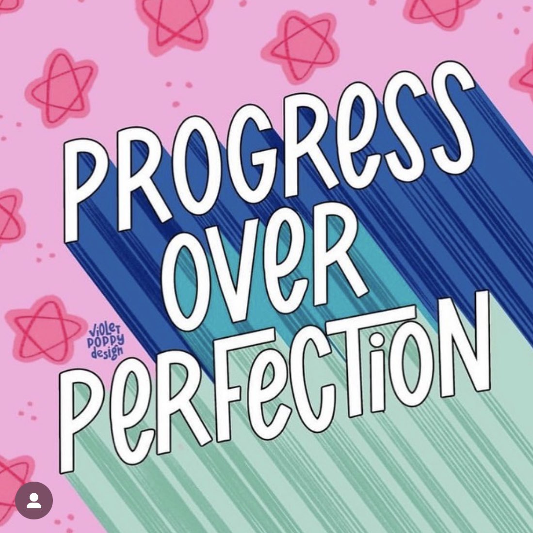 Keep going. Focus on progress over perfection

Image: instagram.com/growingwithgil…