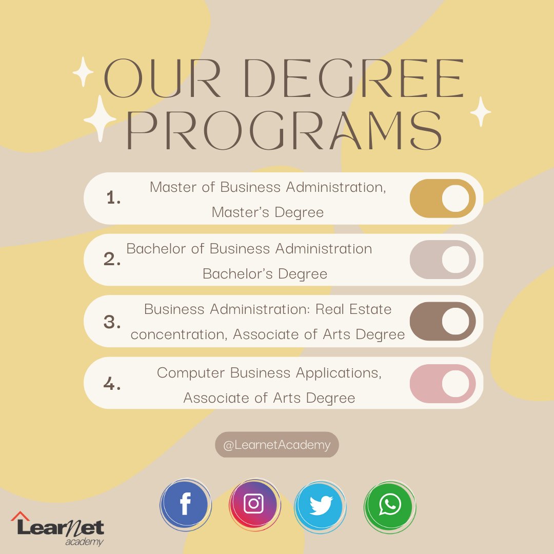 LearnetAcademy's tweet photo. Contact us to get more information about our degree programs.
•
#learnetacademy #study2023 #studentlife #studyabroad #StudyintheUSA #highereducation #highqualityeducation #accreditedschool #openenrollment2023 #contactus #losangeles #california #collegestudent #collegelife https://t.co/EjXEM5n9cS