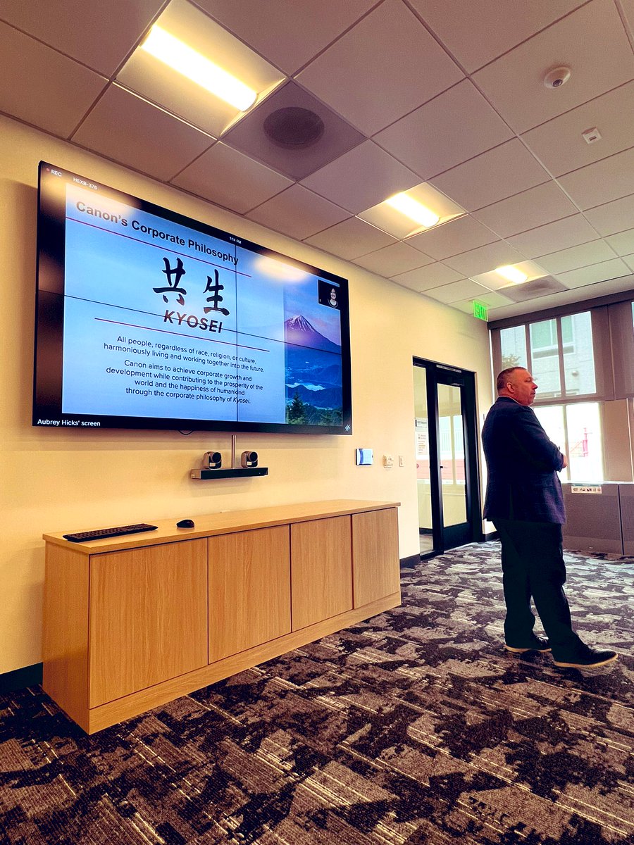 Executive Board member <a href="/RickranftT/">Richard T. Ranft</a> of <a href="/CanonUSA/">CanonUSA</a> talking to Difference Engineers at our annual gathering about Canon’s corporate philosophy of respect, inclusivity and self awareness