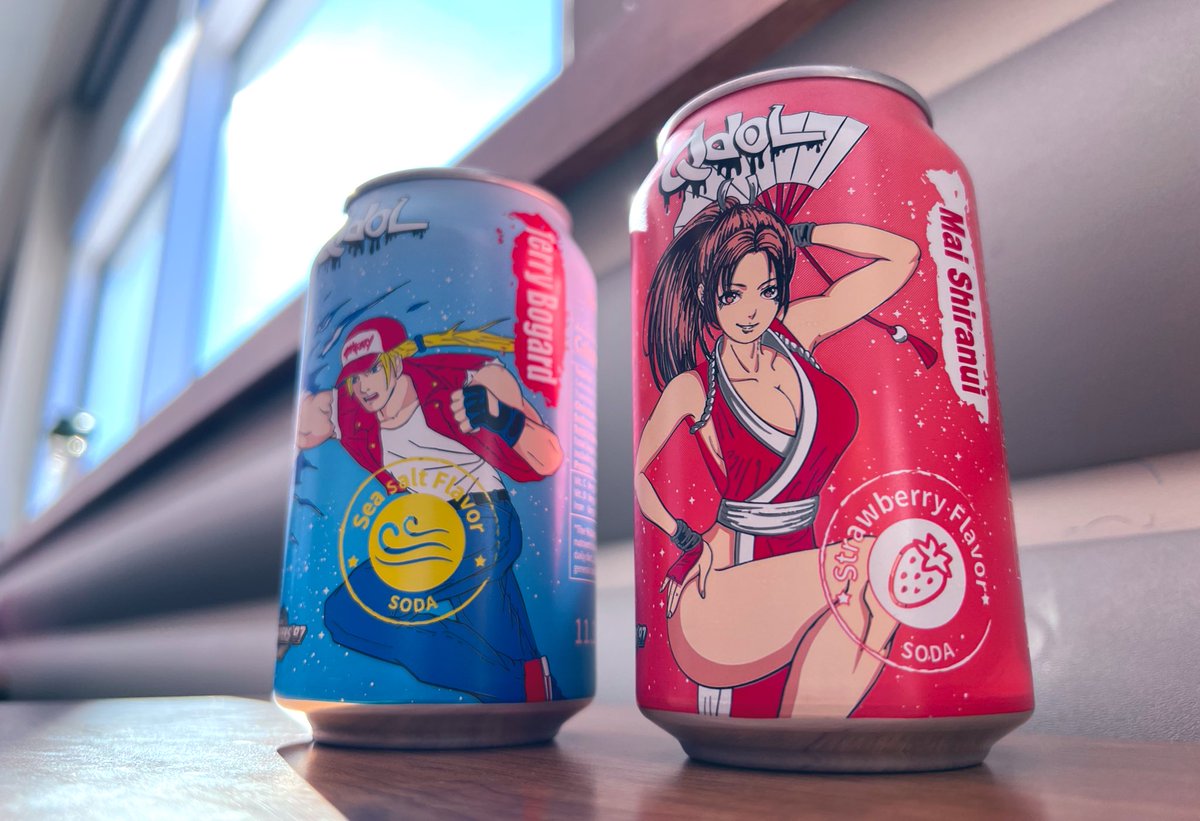 MakgSnake's tweet photo. In a major dilemma… got these through a friend and now I want to taste them but at the same time just have them as a collector’s item. #FatalFury #TerryBogard #MaiShiranui #Qdol #KingOfFighters97 https://t.co/GkY9O4Eoaj
