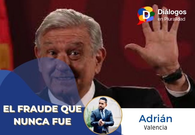 dialogosplural's tweet photo. Desde el inicio de su sexenio, el presidente López Obrador se ha valido de su posición, al frente de la Presidencia de la República, para traer a colación todo el tiempo el supuesto fraude electoral del 2006.
https://t.co/kkZKmeQary https://t.co/08qUO0YW88
